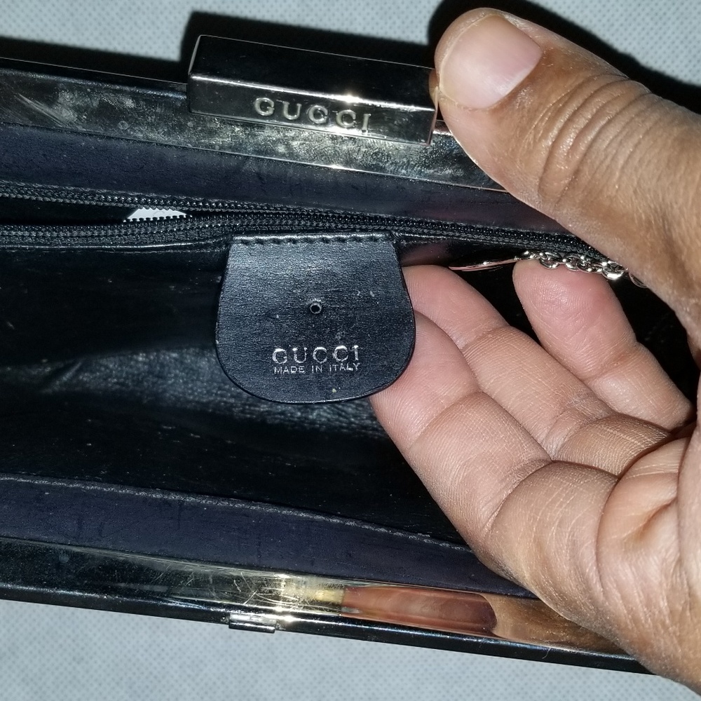Gucci Snakeskin Clutch - Picture 5 of 8